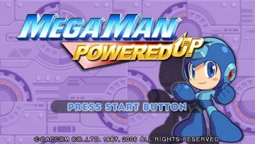 Mega Man - Powered Up (EU) screen shot title